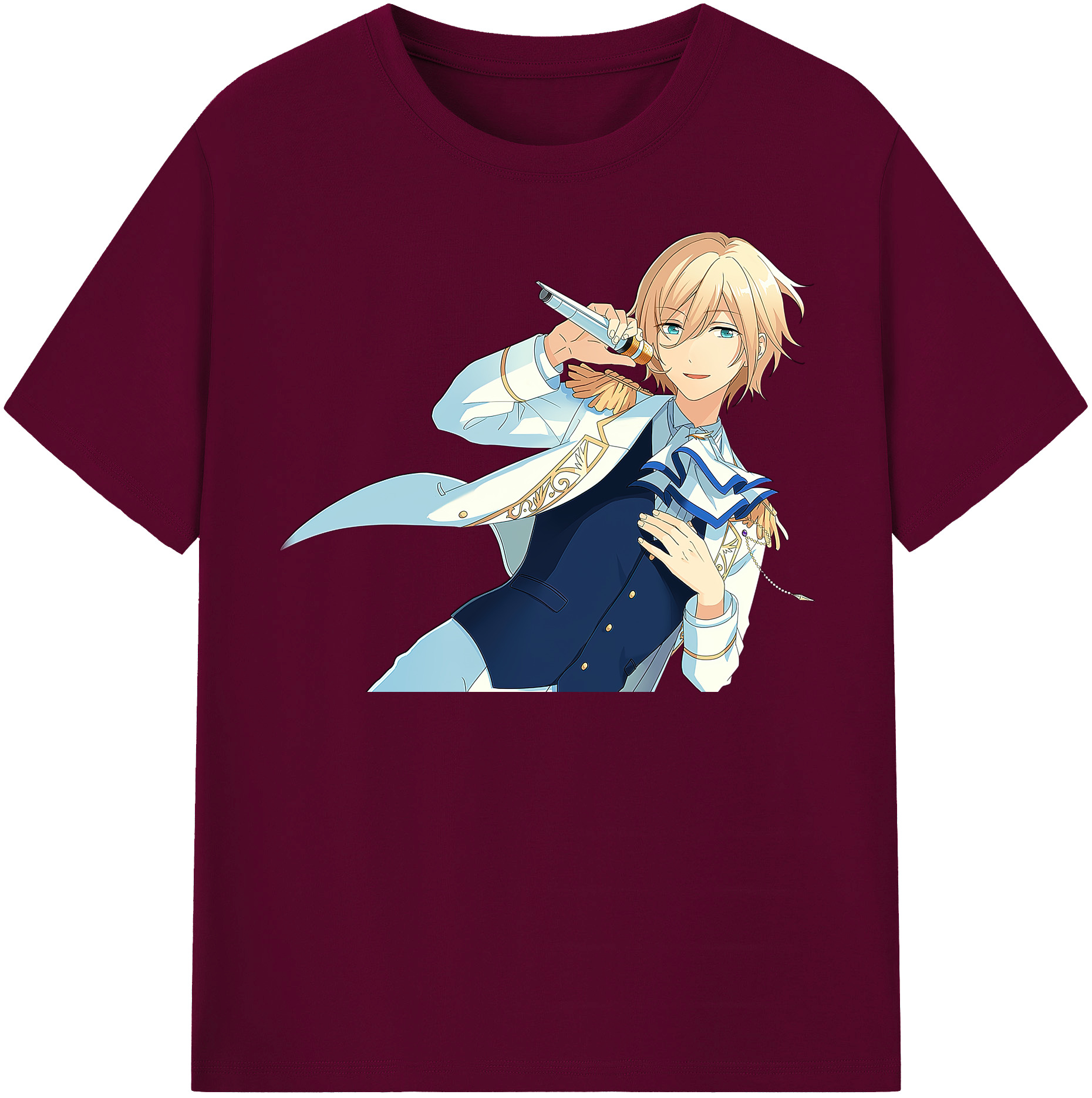 （画像用） あんさんぶるスターズ! Ensemble Stars レディースカジュアルプリントTシャツ（綿100％）
